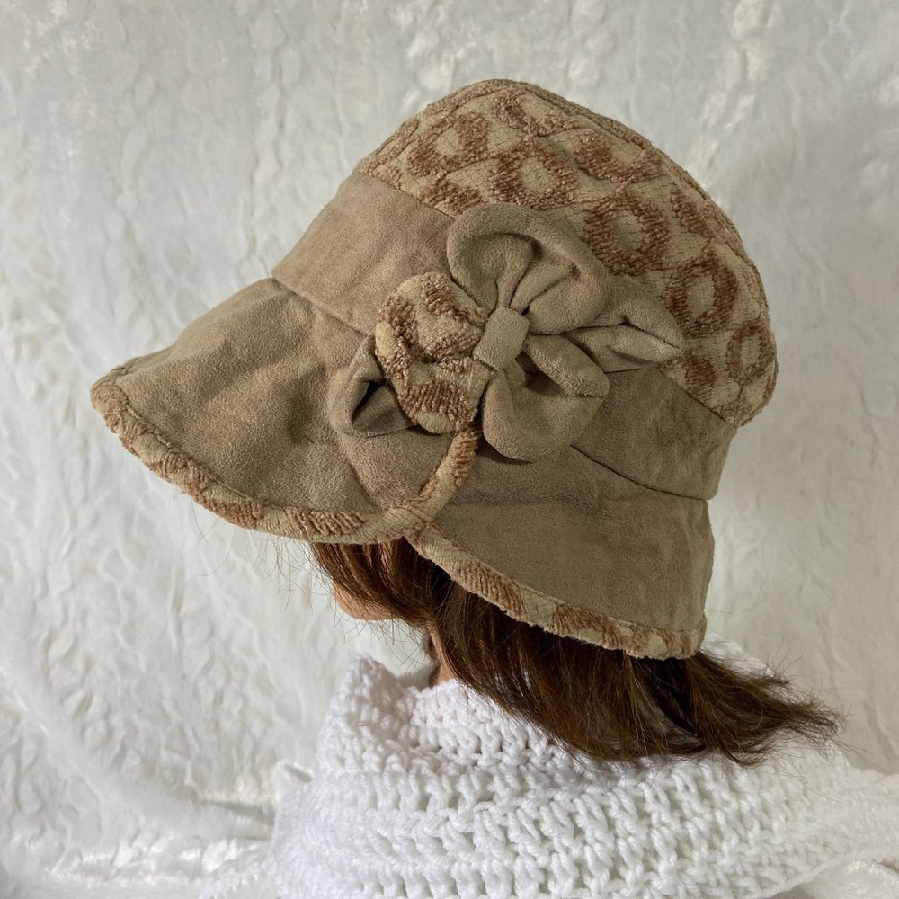 Vintage Elite Chapeau Bucket Hat Church Hat Street Fashion Japanese Brand